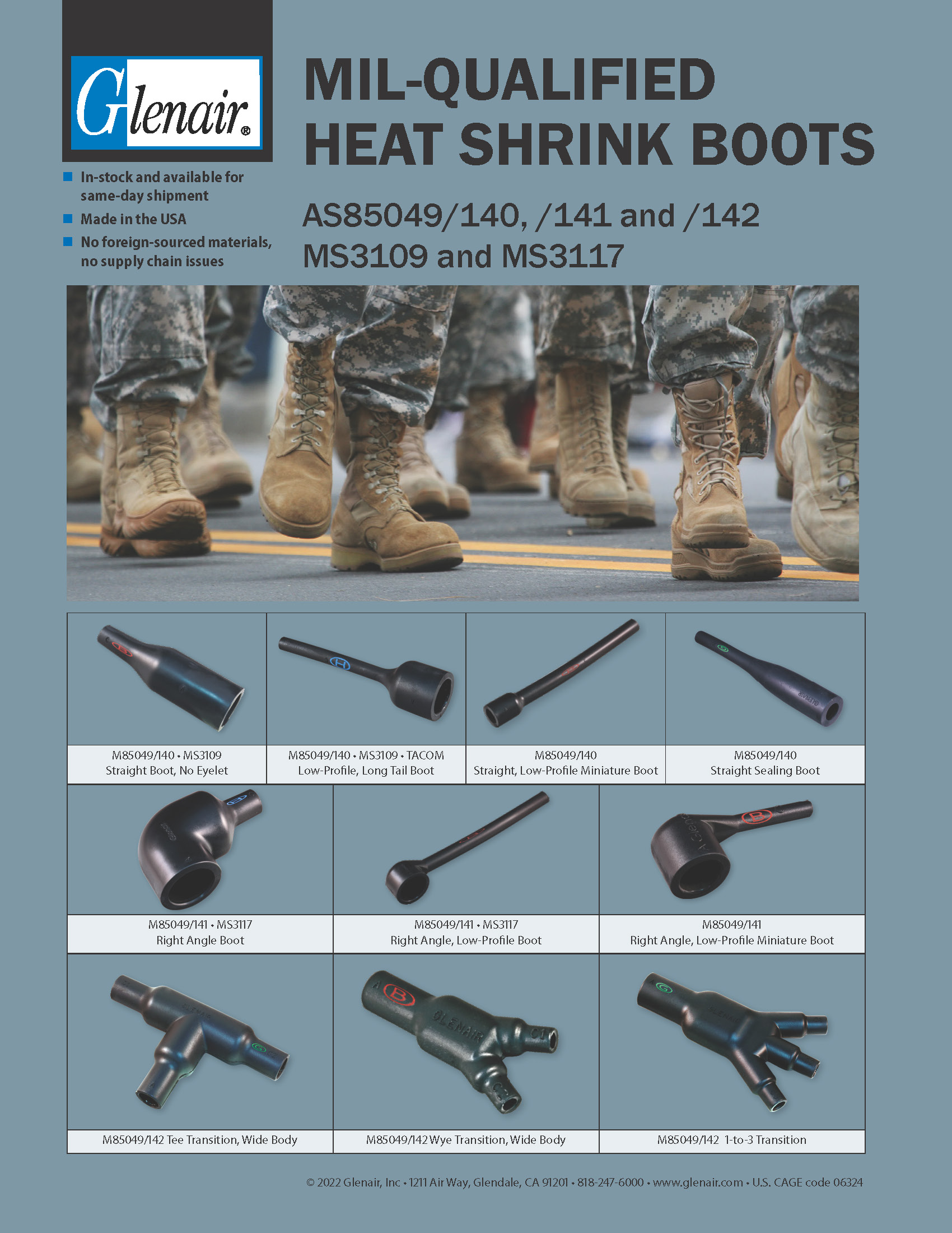Glenair Heat Shrink Boots