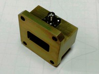 112CA1SF-WAVEGUIDE to COAXADAPTER:;WR112 W/G to SMA Jack.;7.05-10.0 GHz.