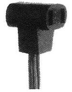 C180T-12-Standard cord, blunt cut, one head, 12