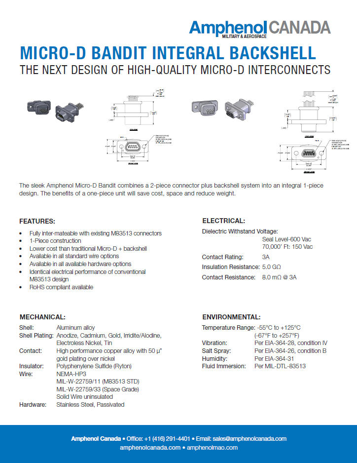 Amphenol Canada Authorized Distributor Powell Electronics